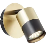 Brilliant Maribel 81010/78 nástenný reflektor GU10  3.5 W LED  mosadzná (kartáčovaná), čierna