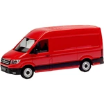 Herpa 092982-002 H0 Volkswagen (VW) Crafter 2016 škatuľka vysoká strecha, červená