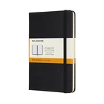 MOLESKINE Zápisník tvrdý linkovaný černý M (208 stran)