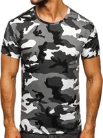 Tricou gri army Bolf S807