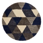 Koberec Think Rugs Royal Nomadic Trinagle, ø 160 cm