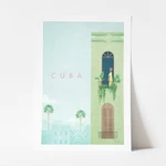 Plagát Travelposter Cuba, A2