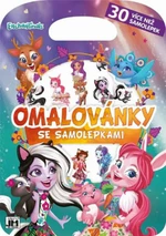 Omalovánka se samolepkami Enchantimal