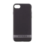 Guess Classic Soft TPU tok for Apple iPhone 7 és iPhone 8, Black/Silver