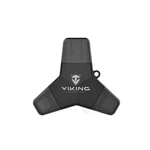 USB flash disk Viking 32GB, USB/USB-C/Micro USB/Lightning (VUFII32B) čierny USB flash disk • kapacita 32 GB • USB 3.0, USB-C, microUSB, Lightning kone