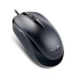 Myš Genius DX-120 (31010105106) čierna počítačová myš • optický senzor • rozlíšenie 1 000 DPI • 3 tlačidlá • symetrický tvar • ergonomický dizajn • ká