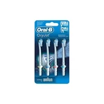 Príslušenstvo pre ústnej sprchy Oral-B ED17-4 biele 4× náhradná tryska pre ústnu sprchu Oral-B OxyJet