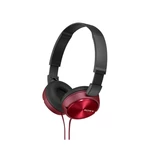 Slúchadlá Sony MDRZX310R.AE (MDRZX310R.AE) červená slúchadlá cez hlavu • frekvencia 10 Hz až 24 kHz • citlivosť 98 dB • impedancia 24 ohmov • 3,5mm ja