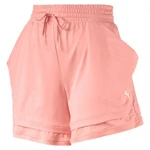 Soft Sports Drapey Shorts Peach Bud Heat