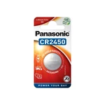 Batéria lítiová Panasonic CR2450, blistr 1ks (CR-2450EL/1B) lítiová batéria • ultrakompaktný dizajn • priemer 24,5 mm • použitie pre kľúče od auta, fi