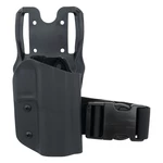 OWB CZ P-10 F - taktické pištoľové puzdro bez poistky RH Holsters® – uchycení na platformu, Čierna (Farba: Čierna, Typ uchycení: uchytenie na platform