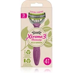 Wilkinson Sword Xtreme 3 Beauty Eco Green jednorazový holiaci strojček 4 ks