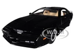 1982 Pontiac Firebird Trans Am Black with Light K.I.T.T. "Knight Rider" (1982) TV Series "Hollywood Rides" Series 1/24 Diecast Model Car by Jada