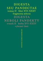 Digesta seu Pandectae II / Digesta neboli Pandekty II - Michal Skřejpek - e-kniha