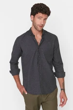 Camicia da uomo Trendyol Burgundy