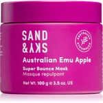 Sand & Sky Australian Emu Apple Super Bounce Mask hydratačná a rozjasňujúca maska na tvár 100 g