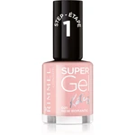 Rimmel Super Gel By Kate gélový lak na nechty bez použitia UV/LED lampy odtieň 021 New Romantic 12 ml