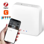 Wale ZΙgBee 3.0 Smart Home Gateway Bluetooth Mesh Compatible with Security Alarm Accessoriesy Works With Alexa Voice Con