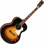 Cort CJ-Retro Vintage Sunburst Matt Elektroakustická gitara Jumbo