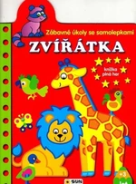 Zábavné úkoly se samolepkami-Zvířátka