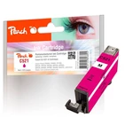 Cartridge Peach Canon CLI-521M, 9 ml (313926) červená Vlastnosti:Výrobce: PeachSKU 313926 (PI100-106)EAN 7640124896894Manufacturer ID Canon CLI-521M, 