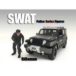 SWAT Team Rifleman Figure For 118 Scale Models by American Diorama