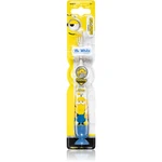 Minions Flashing Toothbrush detská zubná kefka na batérie soft 3y+