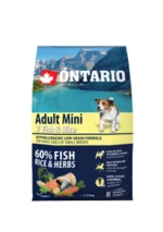 Ontario Adult Mini Fish & Rice 2,25 kg