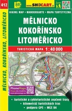 Mělnicko, Kokořínsko, Litoměřicko 1:40 000