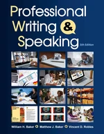 Professional Writing and Speaking