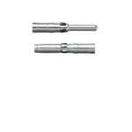 Heavy Duty Connectors, Contact, CM 5, Male, Conductor cross-section, max.: 2,5, turned, Copper alloy Weidmüller HDC-C-M5-SM2.5AG, 100 ks