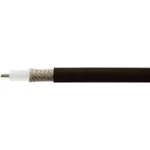 Koaxiální kabel Huber & Suhner RG 174 /U (22510040), 50 Ω, stíněný, černá, 1 m