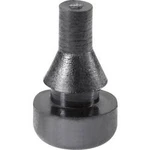 Tlumicí přístrojová nožička se západkou PB Fastener 1245-01, (Ø x v) 4.8 mm x 8.2 mm, černá, 1 ks