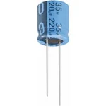 Kondenzátor elektrolytický Jianghai ECR1EPT221MFF350811, 220 µF, 25 V, 20 %, 11,5 x 8 mm