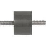 Závitový tlumič vibrací vnější závit M6 Výška 25 mm PB Fastener 100730 1 ks