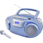 CD-rádio soundmaster SCD5800BL, FM, USB, kazeta, rádiopřehrávač, modrá
