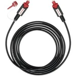 Toslink digitální audio kabel Oehlbach 6006, [1x Toslink zástrčka (ODT) - 1x Toslink zástrčka (ODT)], 4.00 m, černá