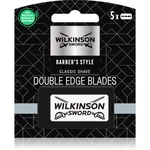 Wilkinson Sword Barbers Style Classic Shave Double Edge Blades náhradní žiletky 5 ks