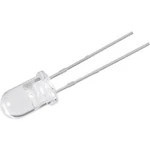 LED dioda s vývody Everlight Opto, 1363-2UYC/S530-A2, 20 mA, 10 mm, 2 V, 6 °, 1370 mcd, žlutá