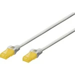 Síťový kabel RJ45 Digitus DK-1613-A-010, CAT 6A, U/UTP, 1.00 m, šedá