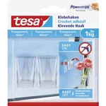 Tesa® lepicí háček transparentní tesa Množství: 2 ks