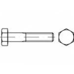 Šestihranné šrouby TOOLCRAFT TO-5395488, N/A, M14, 90 mm, 50 ks