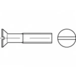 Zápustný šroub TOOLCRAFT TO-5391837, N/A, M2,5, 10 mm, 2000 ks