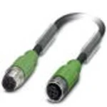 Připojovací kabel pro senzory - aktory Phoenix Contact SAC-4P-M12MS/ 0,3-PUR/M12FS SH 1500842 30.00 cm, 1 ks