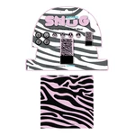 Univerzální multifunkční nákrčník Oxford Snug  Pink Zebra