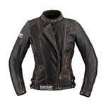 Dámská kožená moto bunda W-TEC Black Heart Lizza  3XL  vintage hnědá