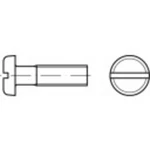 Skrutky s plochou hlavou TOOLCRAFT, DIN 85, M8, 30 mm, 100 ks