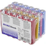 Basetech  mikrotužková batérie typu AAA  alkalicko-mangánová 1170 mAh 1.5 V 24 ks