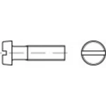 TOOLCRAFT 84T08,0X085 TO-6606603 skrutky s valcovou hlavou  M8 85 mm drážka DIN 84   titan  1 ks