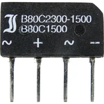 TRU COMPONENTS TC-B80C1500B mostíkový usmerňovač SIL-4 160 V 2.3 A jednofázové